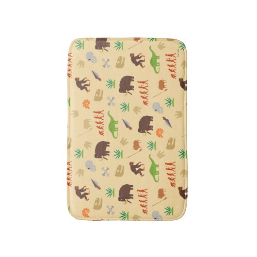 Tapis De Bain Motif d'évolution (Devant (Vertical))