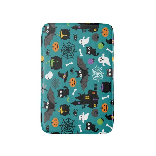 Tapis De Bain Motif d'Halloween (Devant (Vertical))
