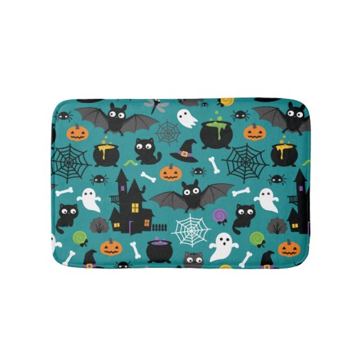 Tapis De Bain Motif d'Halloween (Devant)