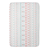 Tapis De Bain Motif d'hiver léger nordique (devant Vertical)