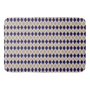 Tapis De Bain Motif diamant géométrique
