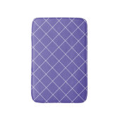 Tapis De Bain Motif diamant violet (Devant (Vertical))