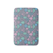 Tapis De Bain Motif d'icône Gemstone (Devant (Vertical))
