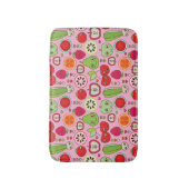 Tapis De Bain motif d'illustration de cuisine de fruit (Devant (Vertical))