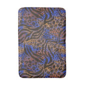 Tapis De Bain Motif d'impression Leopard et Zebra (Devant (Vertical))