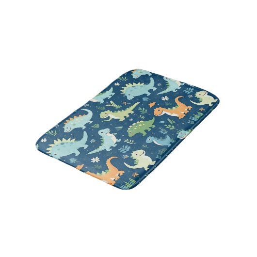 Tapis De Bain Motif Dinosaur bébé (Angle)