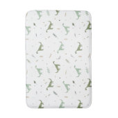 Tapis De Bain Motif Dinosaure Vert (Devant (Vertical))