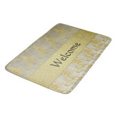 Tapis De Bain Motif d'or (Angle)