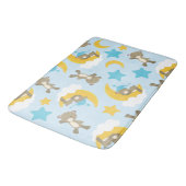 Tapis De Bain Motif D'Ours, Mignonnes Ours, Nounours, Étoiles (Angle)