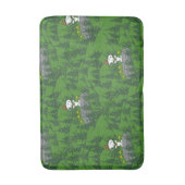 Tapis De Bain Motif du Beagle de snoopy (Devant (Vertical))