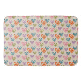 Tapis De Bain Motif du coeur Valentine (Devant)