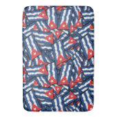 Tapis De Bain Motif du drapeau cubain (devant Vertical)