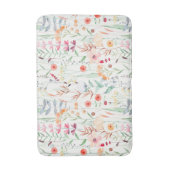 Tapis De Bain Motif du jardin de fleurs Pastel (Devant (Vertical))