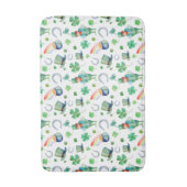 Tapis De Bain Motif du jour de St Patrick d'aquarelle (Devant (Vertical))