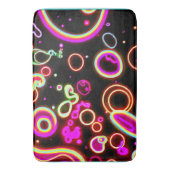 Tapis De Bain Motif dynamique Neon Glow (devant Vertical)