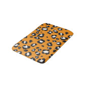 Tapis De Bain Motif Empreinte de léopard classique (Angle)