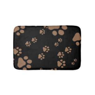Tapis De Bain Motif Empreinte de patte adorable