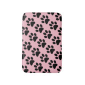 Tapis De Bain Motif Empreinte de patte de chien (Devant (Vertical))