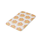 Tapis De Bain Motif Empreinte de patte de l'Aquarelle (Angle)