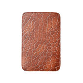 Tapis De Bain Motif en cuir (Devant (Vertical))