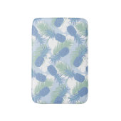 Tapis De Bain Motif en pastel tropical d'ananas (Devant (Vertical))