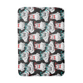 Tapis De Bain Motif en verre de grenouille (Devant (Vertical))