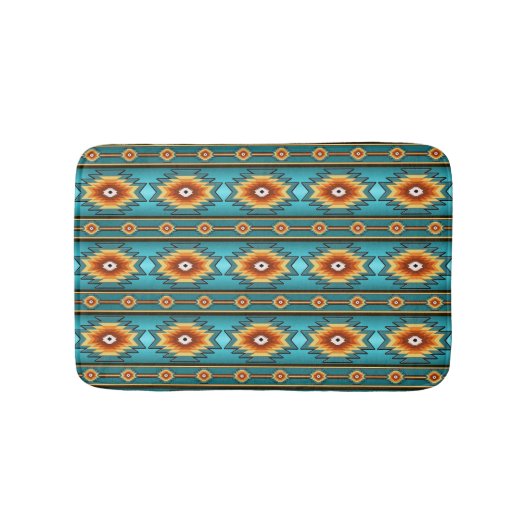 Tapis De Bain motif ethnique du sud-ouest (Devant)