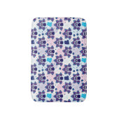 Tapis De Bain motif exotique de paon de l'Inde (Devant (Vertical))