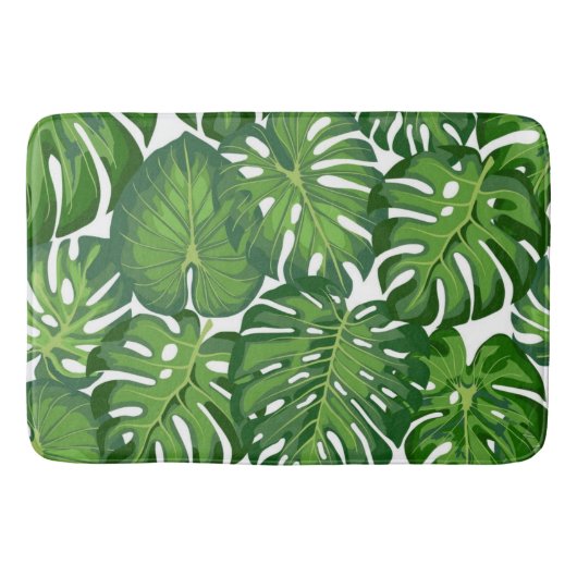 Tapis De Bain motif feuille (Devant)