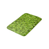 Tapis De Bain Motif Feuille Basil (Angle)