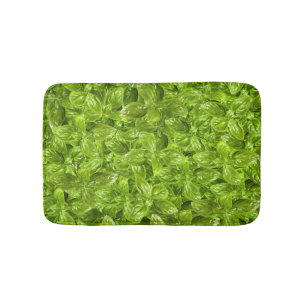 Tapis De Bain Motif Feuille Basil