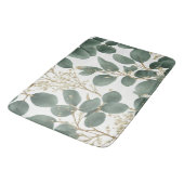 Tapis De Bain Motif Feuille de l'Eucalyptus (Angle)