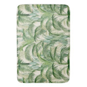 Tapis De Bain Motif Feuille de palme de feuillage tropical (devant Vertical)