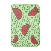 Tapis De Bain Motif feuille et pastèques (Devant (Vertical))