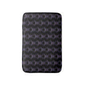 Tapis De Bain Motif final violet brûlé (Devant (Vertical))