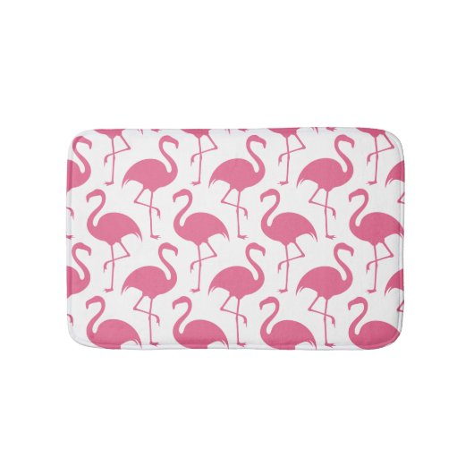 Tapis De Bain Motif Flamants roses roses (Devant)