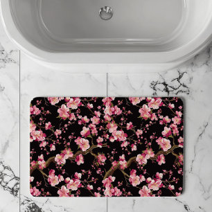 Tapis De Bain Motif Fleur de Cerisier Sakura