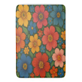 Tapis De Bain Motif Fleur sauvage transparent (devant Vertical)