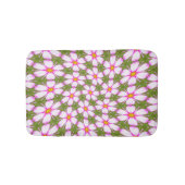 Tapis De Bain Motif Fleurs Cosmos (Devant)