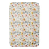 Tapis De Bain Motif Fleurs de prairie Gouache (devant Vertical)