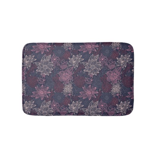 Tapis De Bain Motif floral 4 2 (Devant)