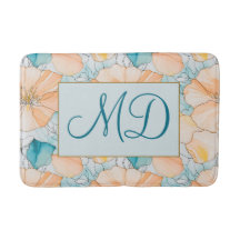 Motif floral abstrait Art fluide Pastel