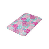 Tapis De Bain Motif floral lumineux 2 (Angle)