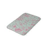 Tapis De Bain Motif floral mignon d'été (Angle)