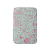 Tapis De Bain Motif floral mignon d'été (Devant (Vertical))