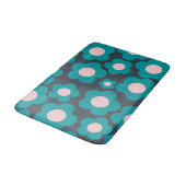 Tapis De Bain Motif floral rose pâle Preppy (Angle)