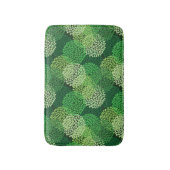 Tapis De Bain Motif floral vert (Devant (Vertical))