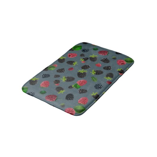 Tapis De Bain Motif framboise 2 (Angle)