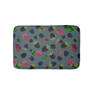 Tapis De Bain Motif framboise 2