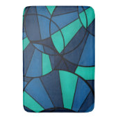 Tapis De Bain motif géométrique Abstrait (devant Vertical)